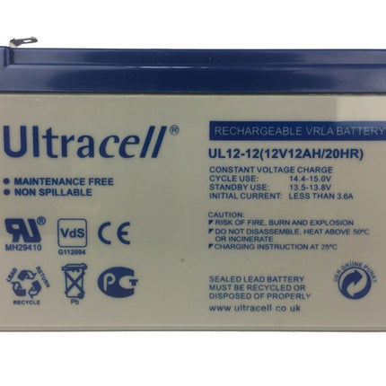 Ultracell Accu |12 Volt 12Ah