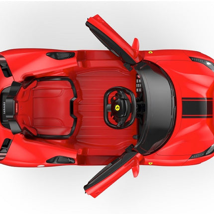 Ferrari 488 Spider Elektrische Kinderauto | Rood