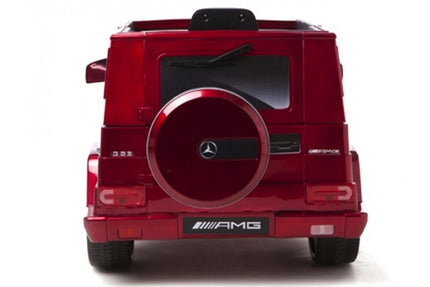Mercedes G63 AMG Elektrische Kinderauto | Rood