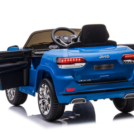 Jeep Grand Cherokee Elektrische Kinderauto | Blauw
