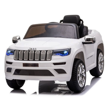 Jeep Grand Cherokee Elektrische Kinderauto | Wit