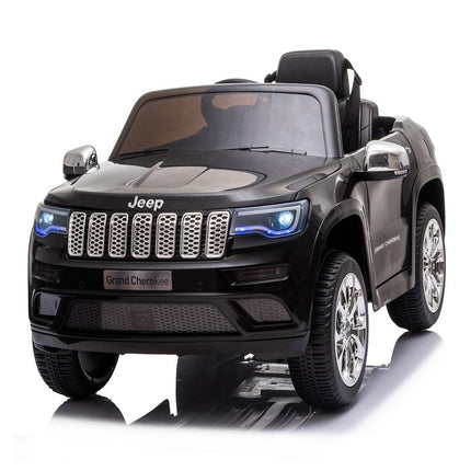 Jeep Grand Cherokee Elektrische Kinderauto | Zwart