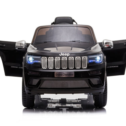 Jeep Grand Cherokee Elektrische Kinderauto | Zwart