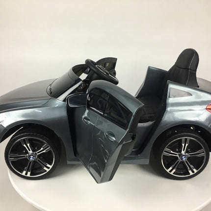 BMW 6 GT Elektrische Kinderauto | Grijs