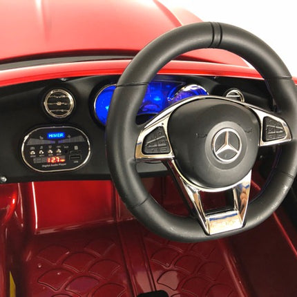 Mercedes C63 AMG Elektrische Kinderauto | Rood
