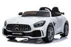 Mercedes GTR AMG 2 Zits Elektrische Kinderauto | Wit