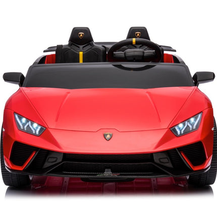 Lamborghini Huracan Performante Spyder 2-persoons Elektrische Kinderauto | Rood