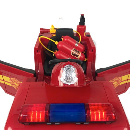 Brandweerwagen Elektrische Kinderauto met Accecoires