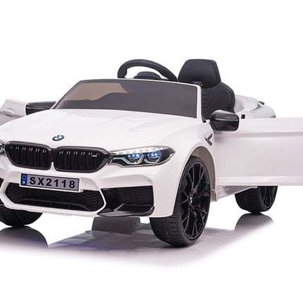 BMW M5 Elektrische Kinderauto | Wit